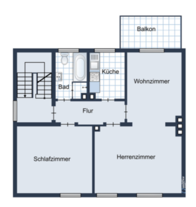Grundriss 1.Obergeschoss
