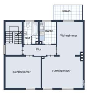 Grundriss 2. Obergeschoss