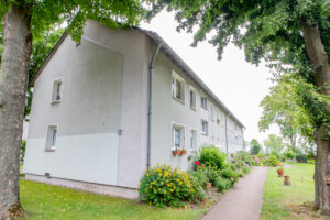 Gebäude Seitenansicht