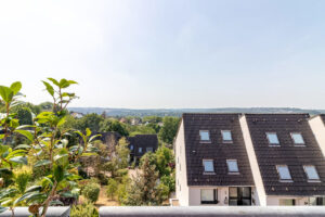 Blick vom Balkon