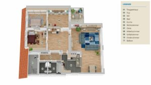 Grundriss OG (3D)
