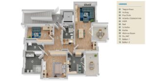 Grundriss 3D